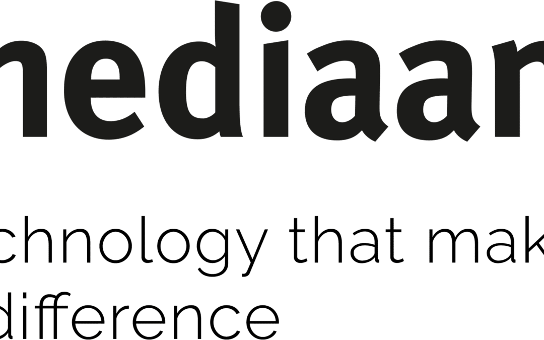 mediaan Logo mit Slogan 'technology that makes a difference'